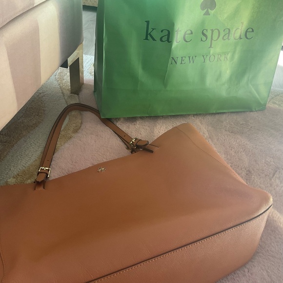 Tory Burch brown work bag tote Buckle - Picture 6 of 16